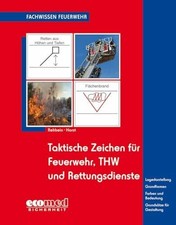 Taktische Zeichen für Feuerwehr, THW und Buch ecomed Sicherheit