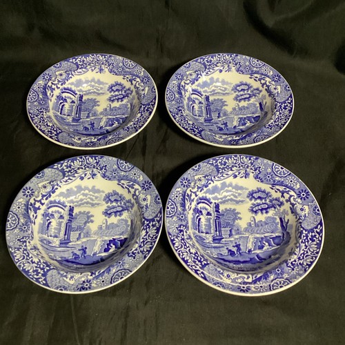 Spode blau italienische - 4, x