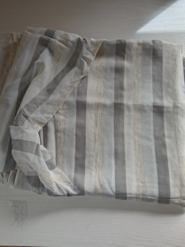 Georgette grau beige weiß - georgette, grau-beige-weiß