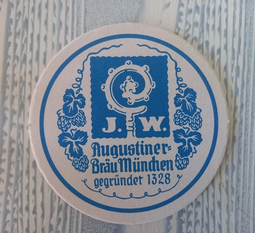 Bierdeckel augustiner - bierdeckel,