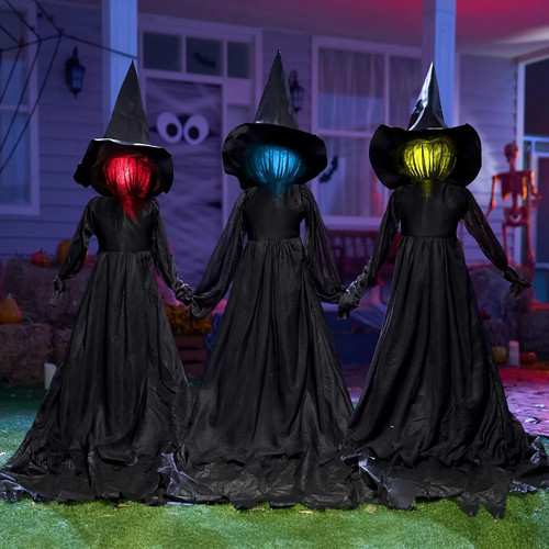 Halloween hexe deko leuchtend - deko,