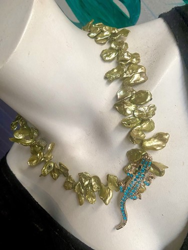 Collier designer barock - collier,
