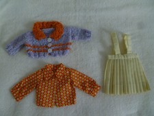 Puppenkleidung alt Konvolut