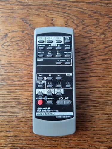 Original fernbedienung sharp - fernbedienung,