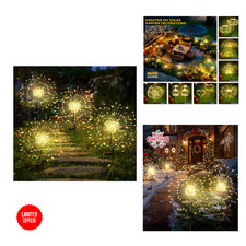 Solarleuchten 4 Stück 120 LED