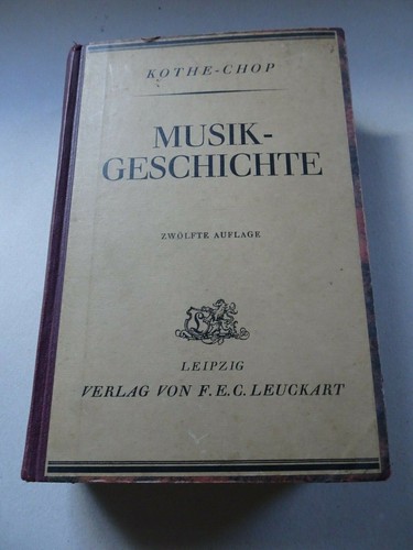 Buch musikgeschichte - buch,