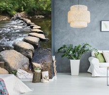 3D Steinstraße H6197 Tapete