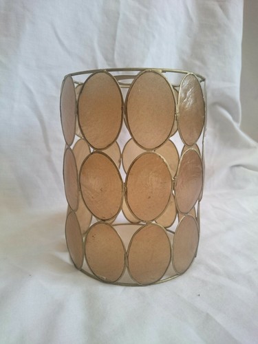 Vintage capiz muschel leuchte - vintage,