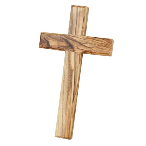 Holzkreuz olivenholz aus - olivenholz,