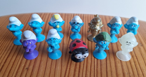 Stikeez schlümpfe - 12,