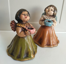 2 x Bozener Thun Engel - made in Italy - 15 cm