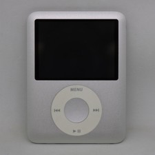 Apple iPod nano 3. Generation Silber (4GB) MP3 Player Defekt / vom Händler