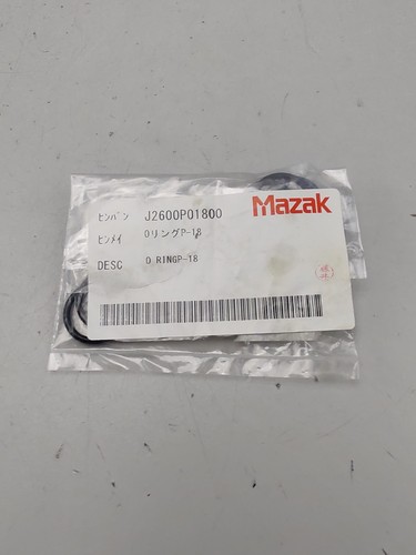 Mazak j2600p01800 o ring - mazak, o-ring
