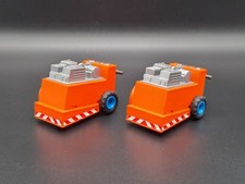 Playmobil 2x Fugenschneider aus Set 4044 Bauarbeiter Straßenbau Baustelle 