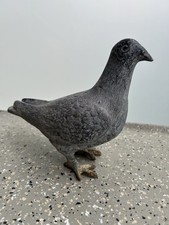 taube figur Brieftaube Leichtmetall Gartenfigur  Tierfigur 