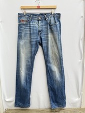 Just Cavalli Regular Fit Jeans Blau Distressed Baumwolle Denim Herren Regular 33 L33