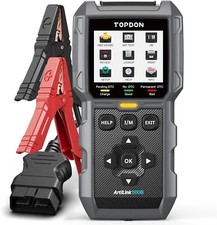 TOPDON AL500B Profi Auto Batterietester KFZ OBD2 Diagnosegerät Scanner Akku 2in1