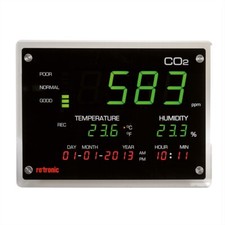 ROTRONIC CO2 Display zur Überwachung der Raumluftqualität