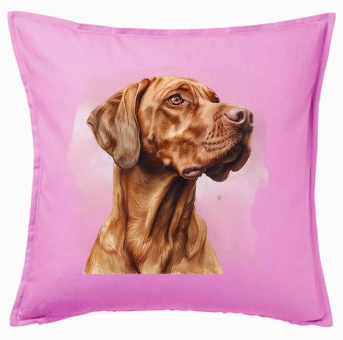 Kissenbezug pink vizsla - pink,