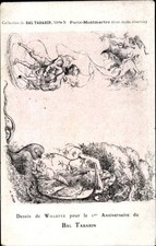 Künstler Ak Willette, Paris XVIII., Bal Tabarin, Montmartre - 10914900