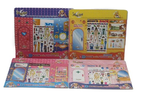 Sailor moon vintage 3d - moon,