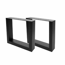 B-Ware 2er-Set Tischbein MCW-H33, für Couchtisch Sitzbank, 37x40cm schwarz