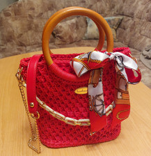 Handmade Tasche  gehäkelte