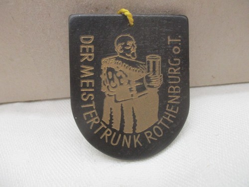 Holz anhänger plakette der - plakette, „der