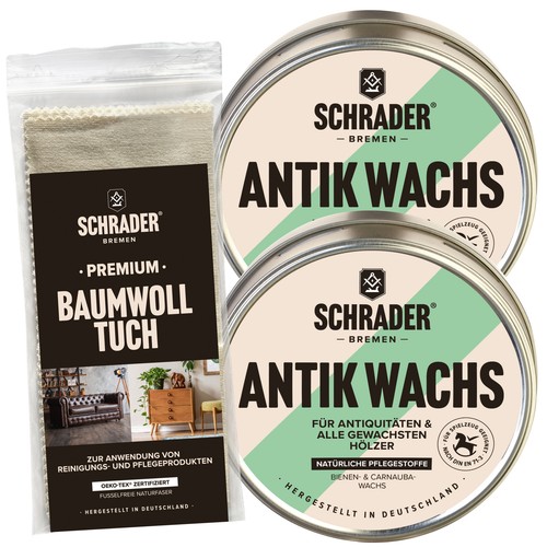 Schrader antik wachs - schrader,
