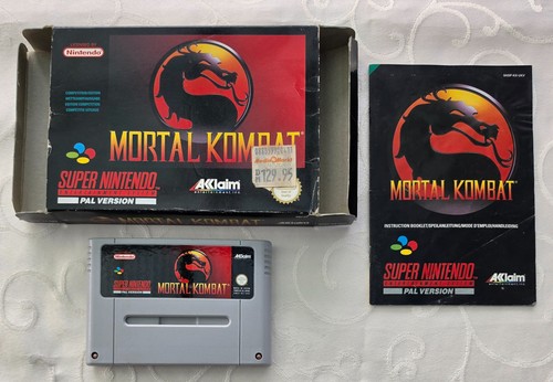 Mortal kombat original snes - kombat,