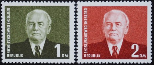 1953 ddr serie pieck - ddr;, (iii)