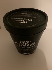 NEU Lush Cup O'Coffee 230 ml Gesichts- und Körpermaske selbstkonservierend