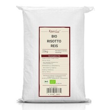 (7,56 EUR/kg) 25kg BIO Risotto Reis Arborio, Risottoreis BIO im Sack