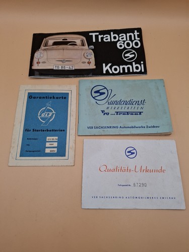 Ddr werbung prospekt trabant - ddr,