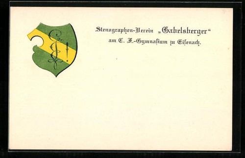 Eisenach wappen des - ak, eisenach,