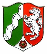 Pin nordrhein westfalen - nordrhein, wappen
