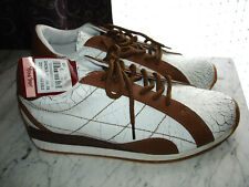 NEU Young Spirit Damen Sneaker Turnschuhe Sportschuhe Antikoptik weiß braun Gr39