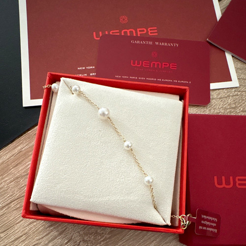 Wempe perlen armband - 18k, gold