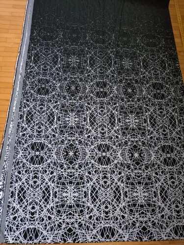 Kleiderstoff grafisches muster - kleiderstoff,