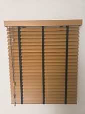 Holz Jalousie, 50 mm Lamellen