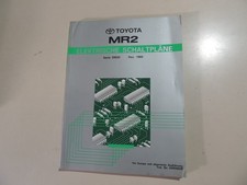 Schaltpläne Werkstatthandbuch 12.1989 Toyota MR2 W2 SW20
