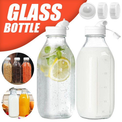 Set glasflaschen 1000ml - 2,