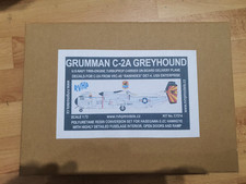 US NAVY Grumman C-2A Greyhound / Maßstab 1:72 / RVHP No. C7214 / 3D Guss, Druck