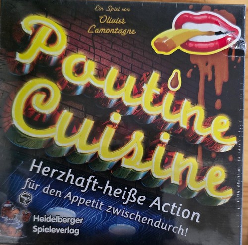 Kartenspiel poutine cuisine - kartenspiel,