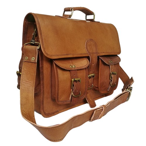 Leder denver laptoptasche - leder,