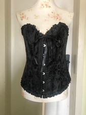 Damen Vintage Burlesque Corsage Korsett Korsagen