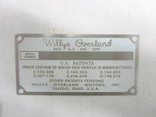 Vintage Willys Military Jeep