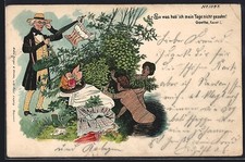 Künstler-AK Kleinhempel: Mann