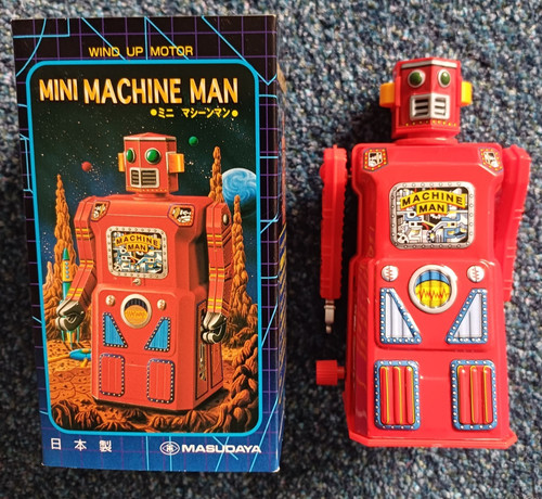 Masudaya mini machine man - masudaya,
