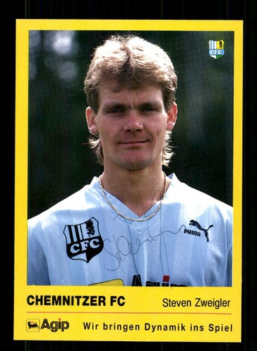 Steven zweigler autogrammkarte - zweigler,